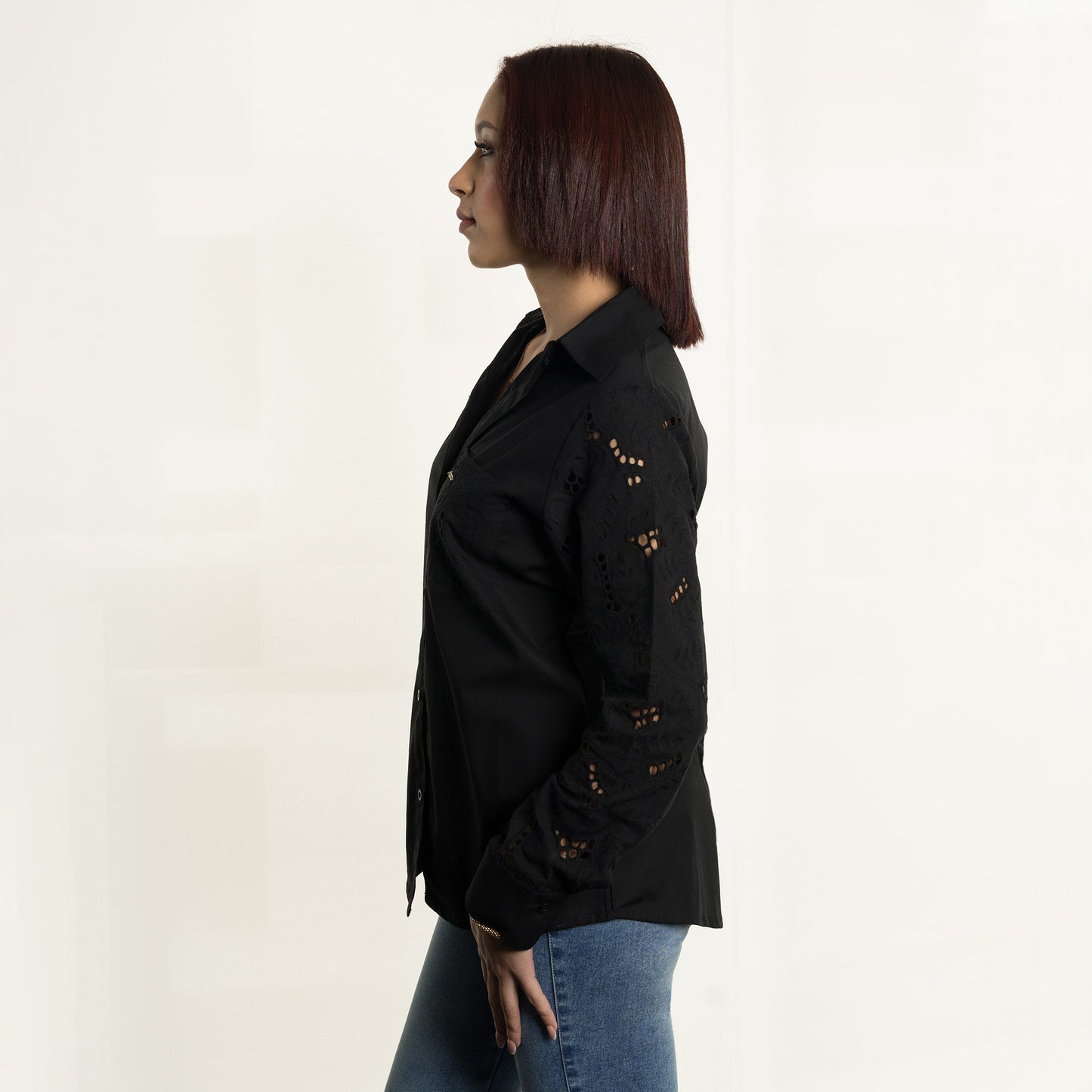 Camisa c/ broderie GRETA