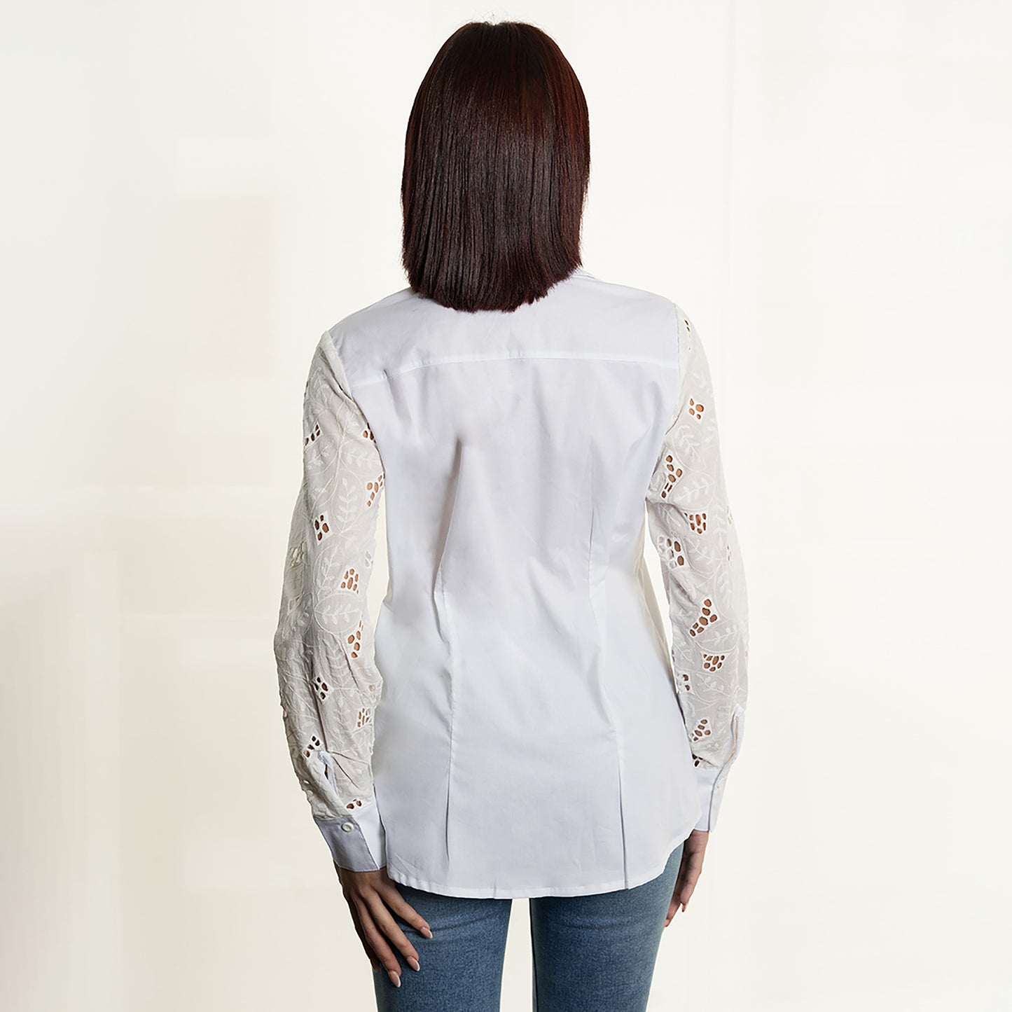 Camisa c/ broderie GRETA