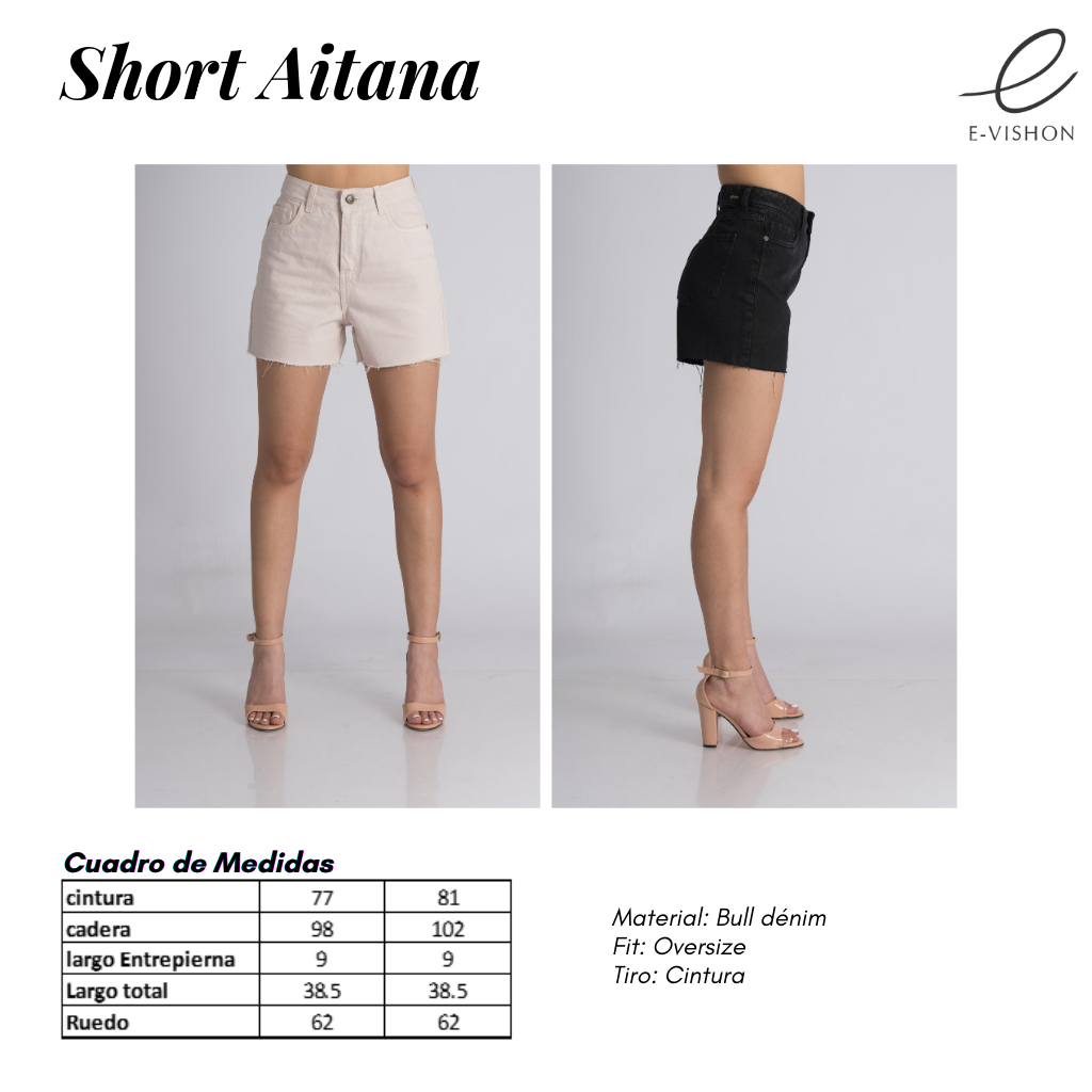 Short Bull dénim AITANA