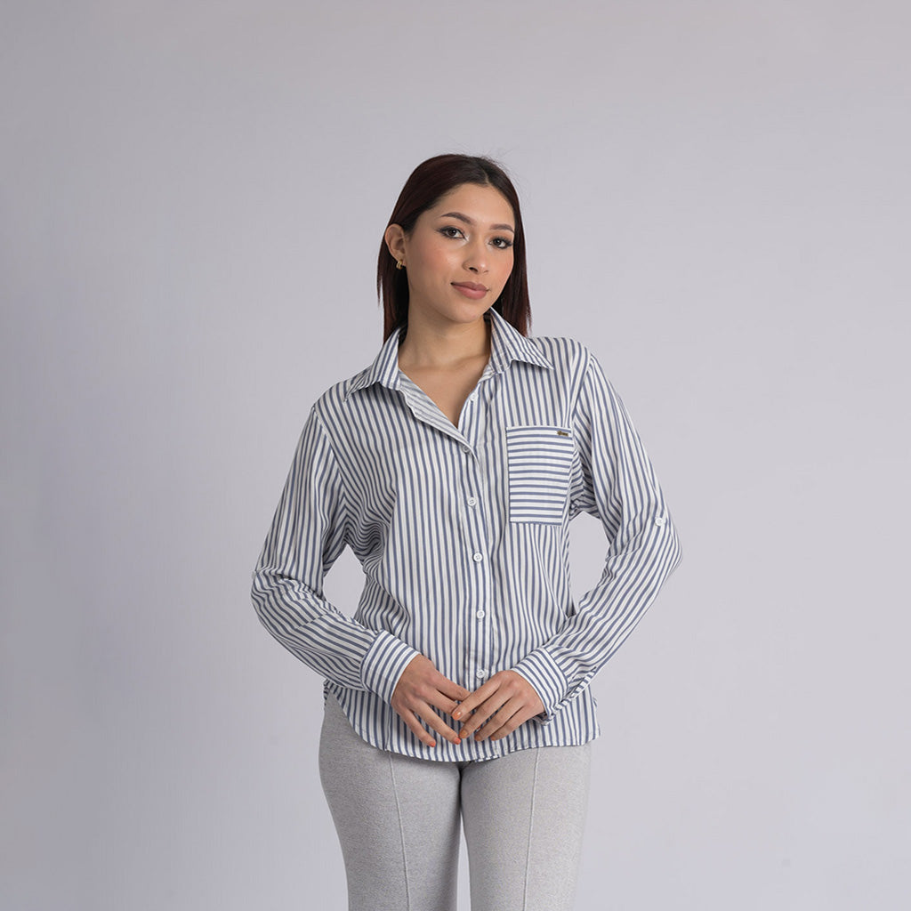 Camisa breeza M/larga STRAIGHT