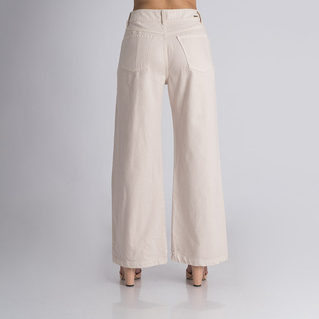 Pantalón bull denim wideleg AKIKO